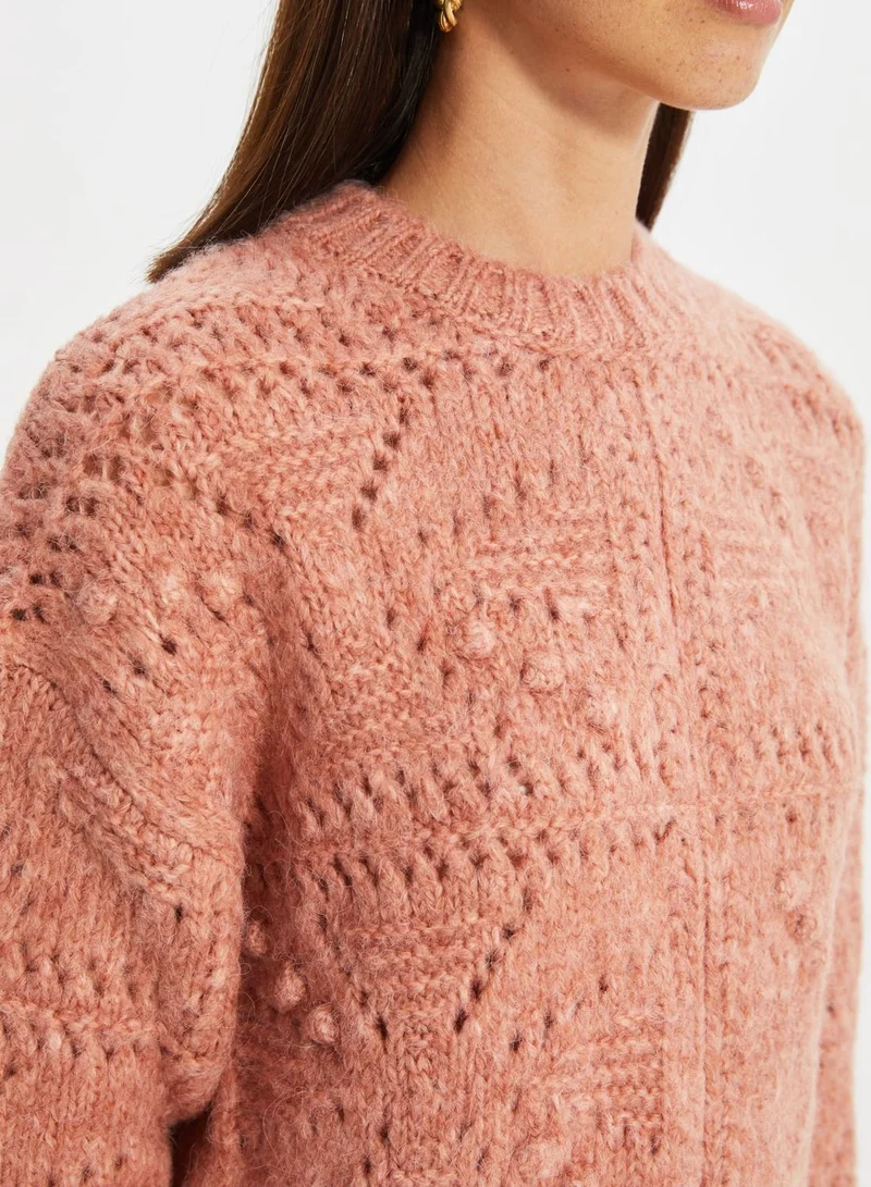 trendyol Crew Neck Knitted Sweater