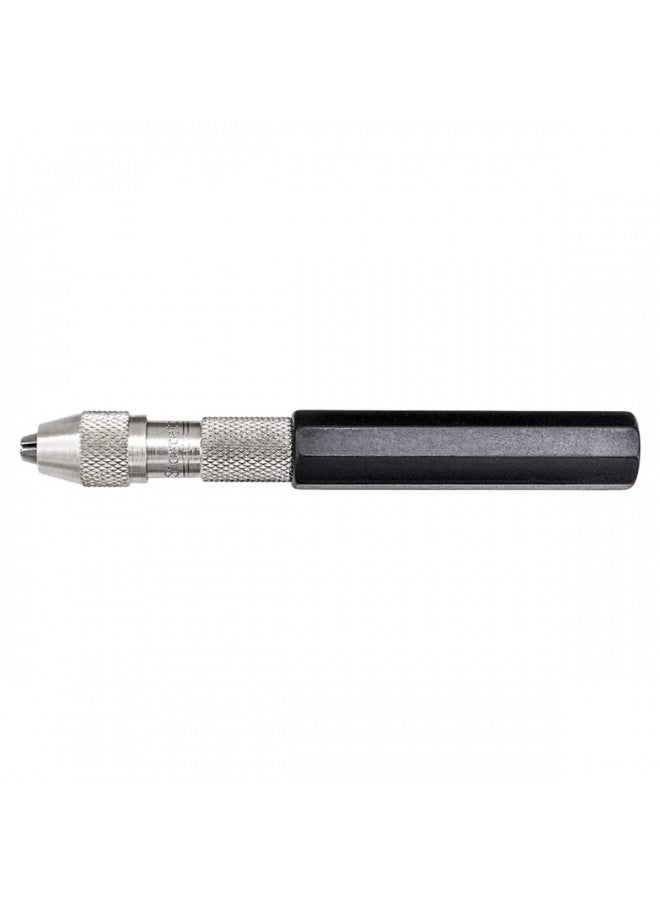 Starrett Pin Vise with Insulated, Octagonal Handles, Smaller Body Diameter, and Special Tapered Collet for Maximum Clamping Surface - .050-.125" Range - 166C - Image 1