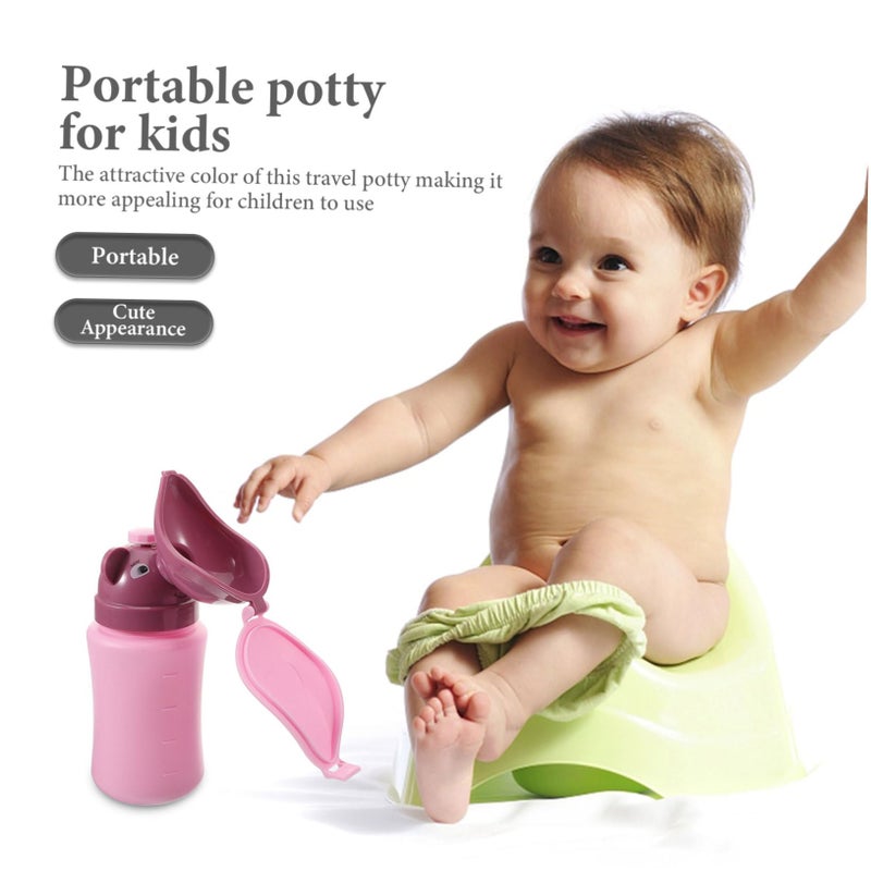 Portable Travel Potty Urinal Bottle Safe ABS Material Compact Ergonomic Design for Nighttime and Outdoor Use - Image 4