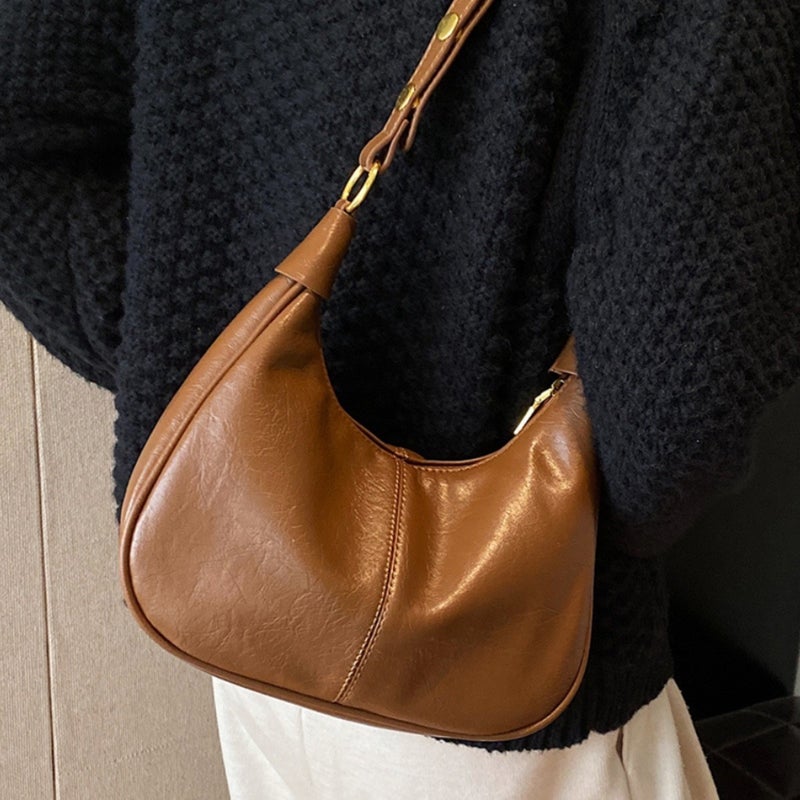 Women's PU Shoulder Bag Vintage Crossbody - Image 4