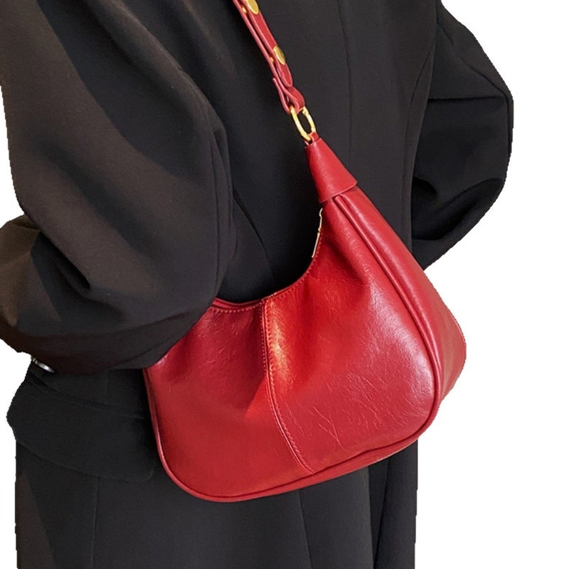 Women's PU Shoulder Bag Vintage Crossbody - Image 5