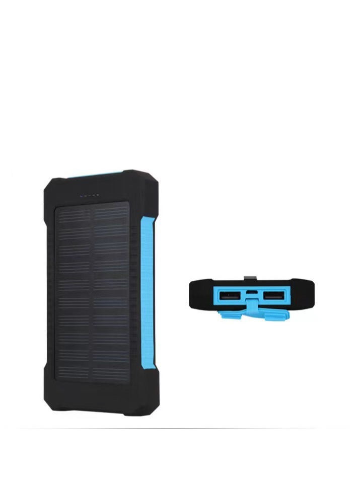 general Solar Power Bank 20000mAh, Solar Charger Portable with 2 USB Ports,  Compatible with iPhone, Samsung  USB Devices - Image 3