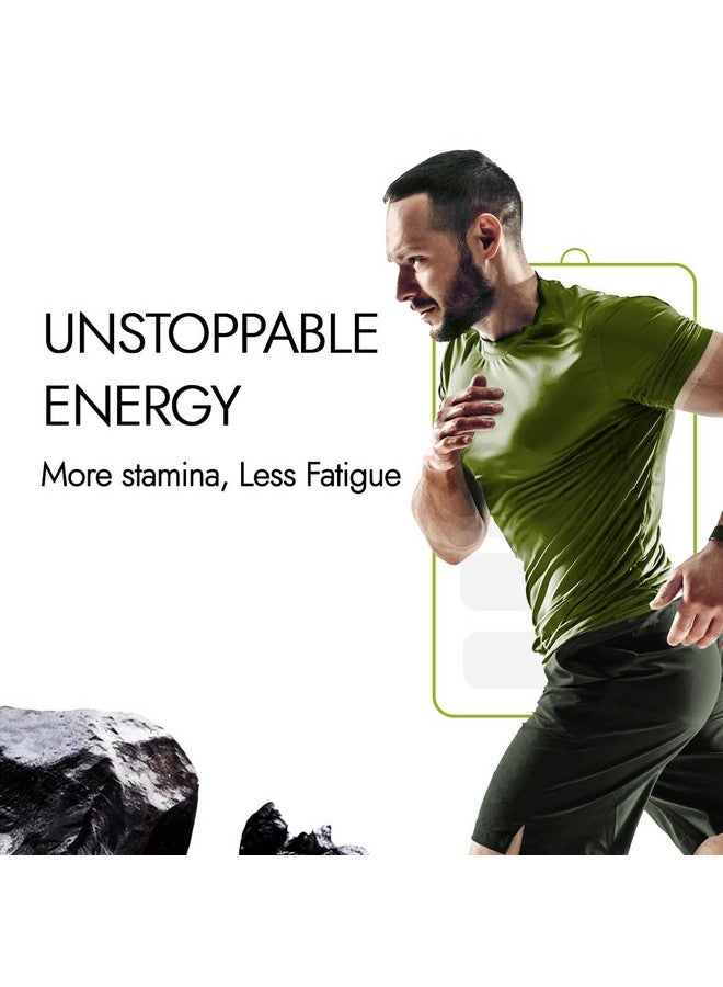 Kapiva كابيفا هيمالايا شيلجيت/شيلاجيت جومي | 225 ملغ شيلجيت/جومي | نكهة زنجبيل بالعسل | جومي معتمد من NABL | يعزز مستويات الطاقة، التحمل والقدرة على التحمل | بدون سكر مضاف | خالي من الجيلاتين | 60 جومي - Image 3