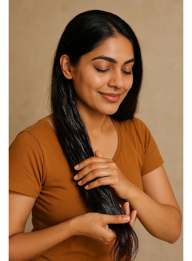 INDUS VALLEY Bio Organic Extra Virgin Organic Cold Pressed Coconut Oil for Hair and Skin Care Pure Oil Extracted from Freshly Dried Coconuts (200ml) - Image 2