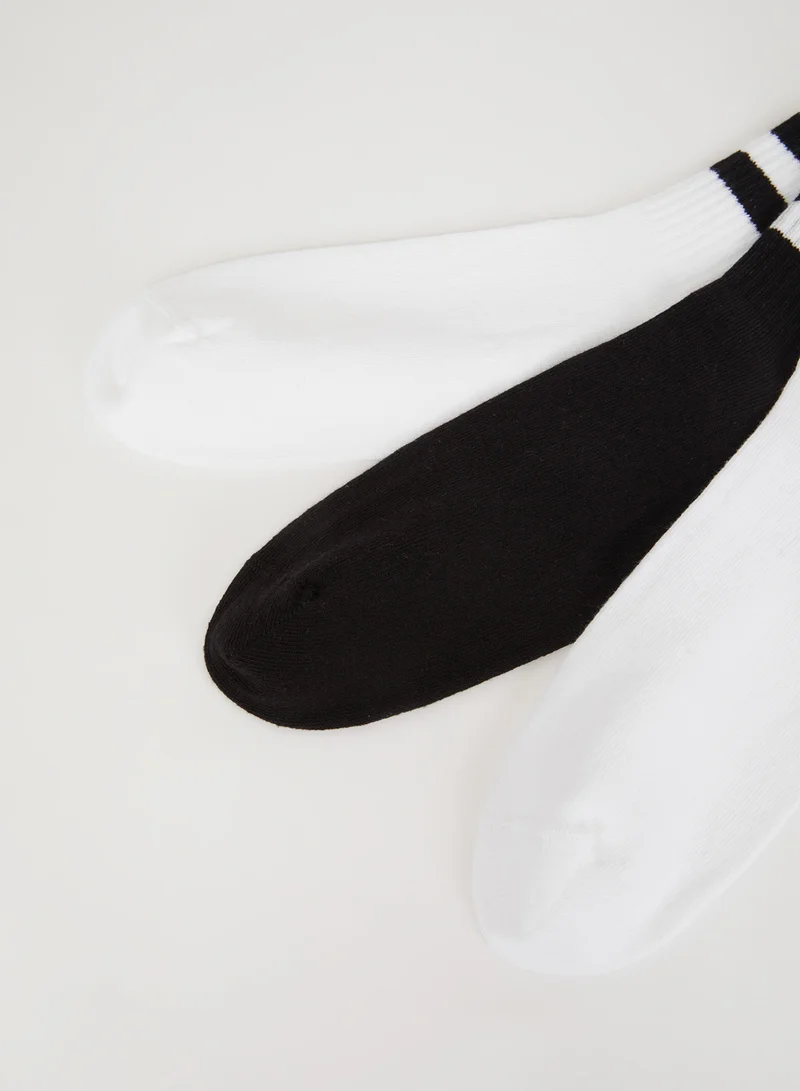 ديفاكتو Relax Fit 3-Pack Cotton Crew Socks (41/44)