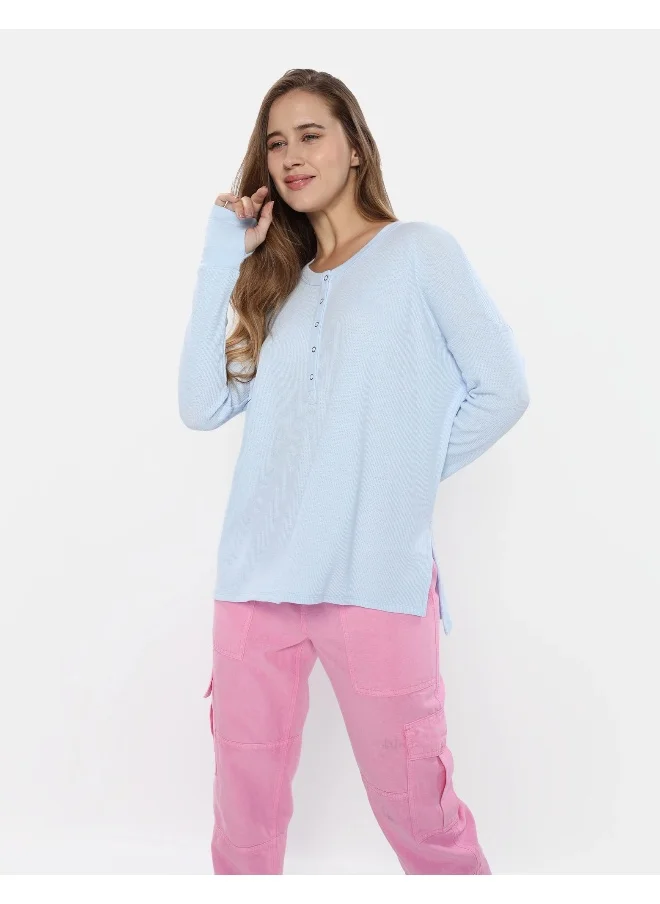 Aerie Button Detail T-shirt