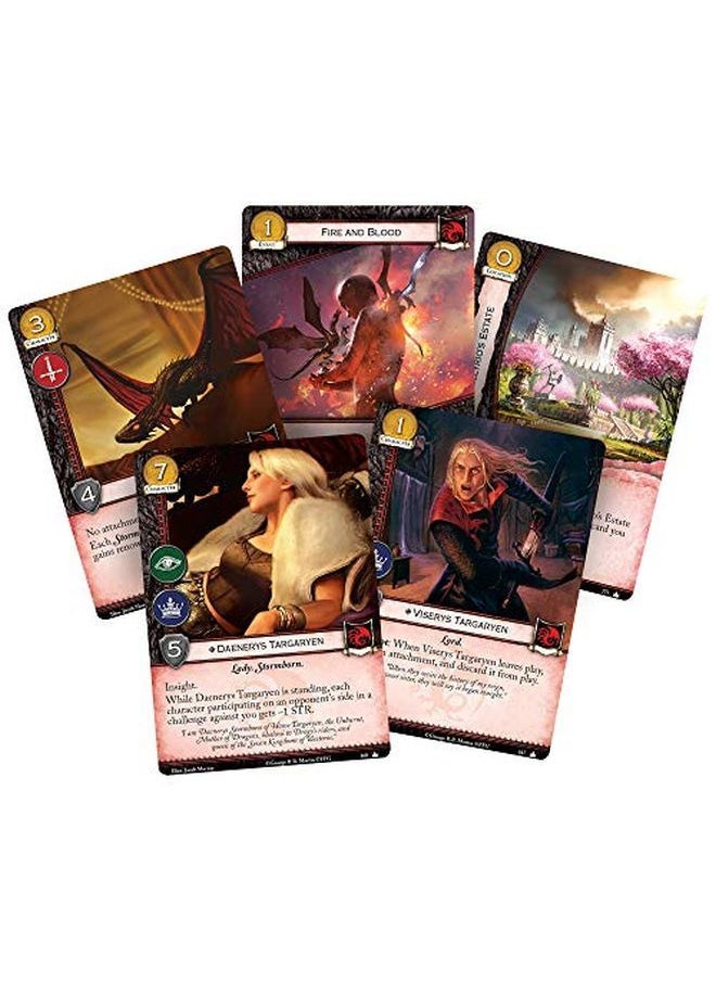 Fantasy Flight Games مجموعة أساسية من لعبة الورق A Game Of Thrones، الإصدار الثاني؛ لعبة معركة ملحمية؛ لعبة إستراتيجية للبالغين والمراهقين؛ للأعمار من 14 عامًا فأكثر؛ 24 لاعبًا؛ متوسط وقت اللعب 12 ساعة؛ من صنع  - Image 4