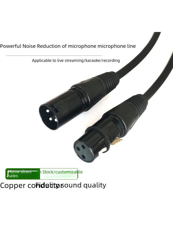 Generic Digital Computer/digital Audio Cable - 6ft Coaxial Rca To Rca Cable For Home Theater Hdtv-Color:Black Line Black Head Female To Female-Length:10 M  - Image 4