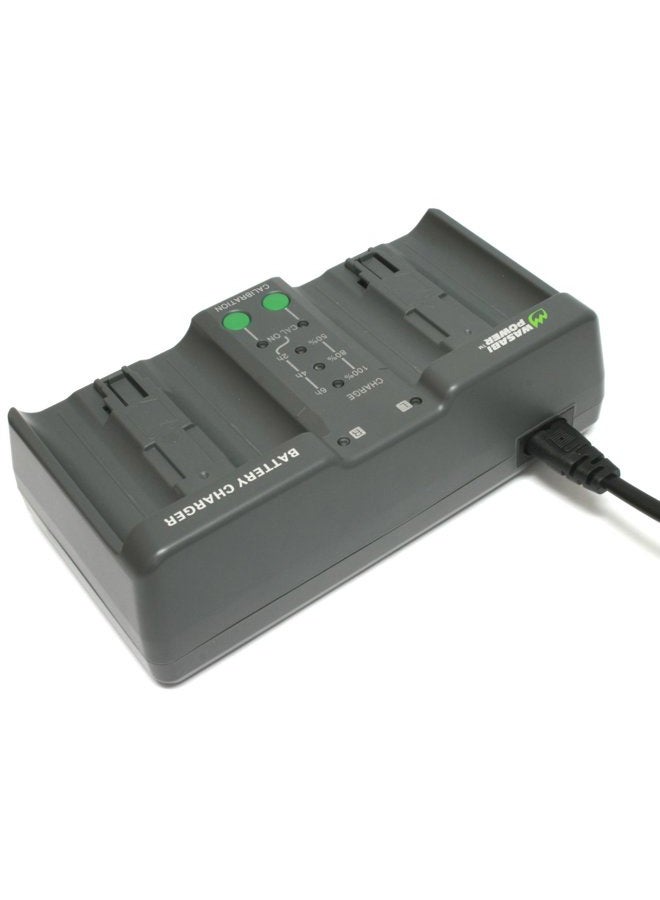Wasabi Power Dual Battery Charger with Adapter for Nikon EN-EL18, EN-EL18a, EN-EL18b, EN-EL18c, MH-26, MH-26aAK Canon LP-E4, LP-E4N, LP-E19 - Image 5