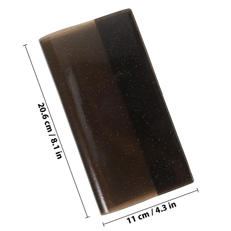Movie Tickets Collector and Business Card Holder Album 84 Pocket Large Capacity Black Jelly Photo Organizer for Concert Lovers Home Storage - Image 3