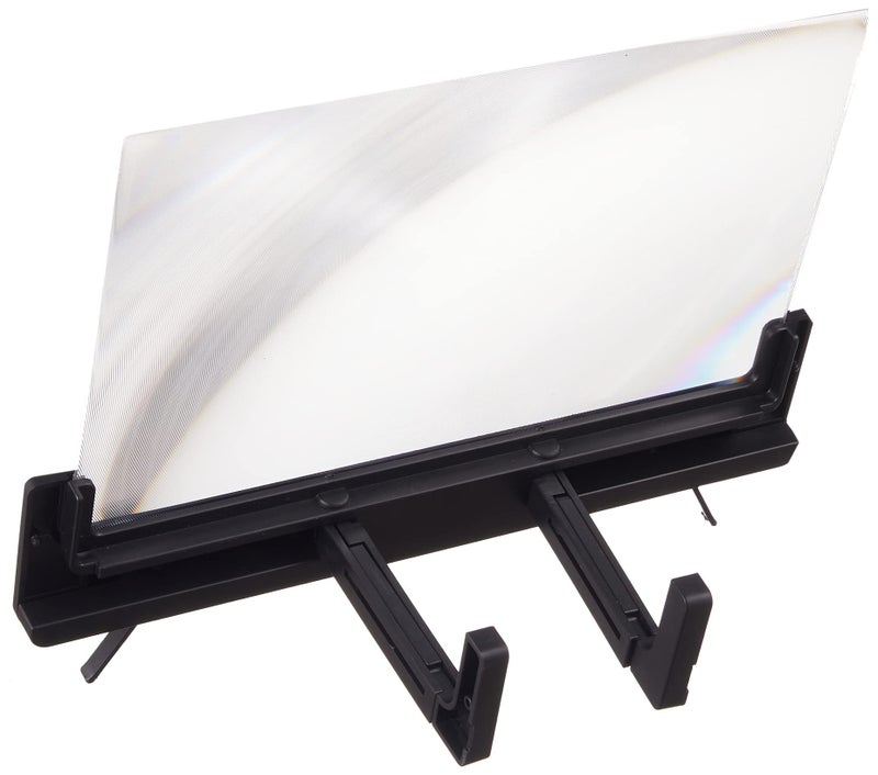 Curved screen amplifier for mobile phones 205 x 138 x 12 mm - black - Image 1