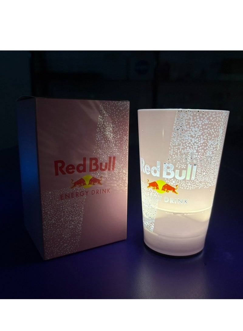 Red Bull Flashlight Cup 1Pcs (Pink White)