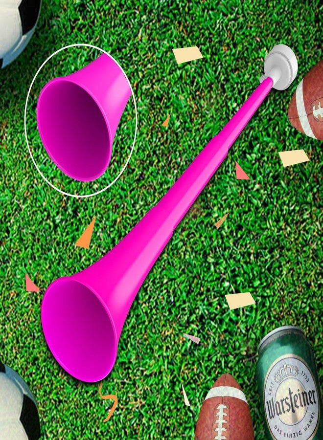 Qidoe Stadium Horn Vuvuzelas Soccer Noisemakers Collapsible Blow Trumpet Horns Noise Maker Loud Sound Handheld Sports Horn Noisemaker for Sports Events Graduation Games Party Supplies Favors Accessories - Image 4