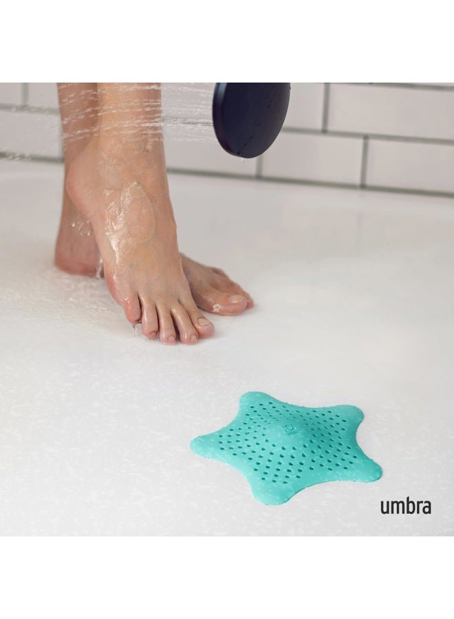 UMBRA Starfish Drain Cover/Hair Catcher, Surf Blue - Image 2