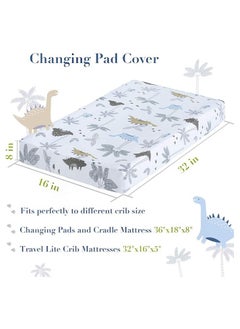 Moro Moro Soft & Breathable Changing Pad Cover – 100% Cotton  - Image 3