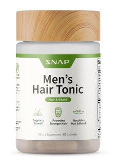 Hair Growth Supplement - Promotes Hair Regrowth, Stops Hair Loss & Boosts Beard Growth with Biotin, Kelp, Bamboo & More for Skin, Nails & Hair (60 Capsules) - pzsku/ZC72ABF61A254A5F6D69CZ/45/1741445003/5ff63711-60f0-48fc-8232-c9741f45a137