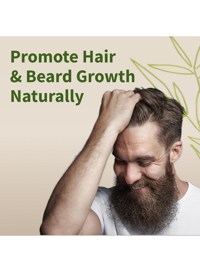 سناب للمكملات الغذائية مكمل لنمو الشعر - يعزز نمو الشعر ويوقف تساقطه ويعزز نمو اللحية بالبيوتين والطحالب والخيزران والمزيد للبشرة والأظافر والشعر (60 كبسولة) - Image 4