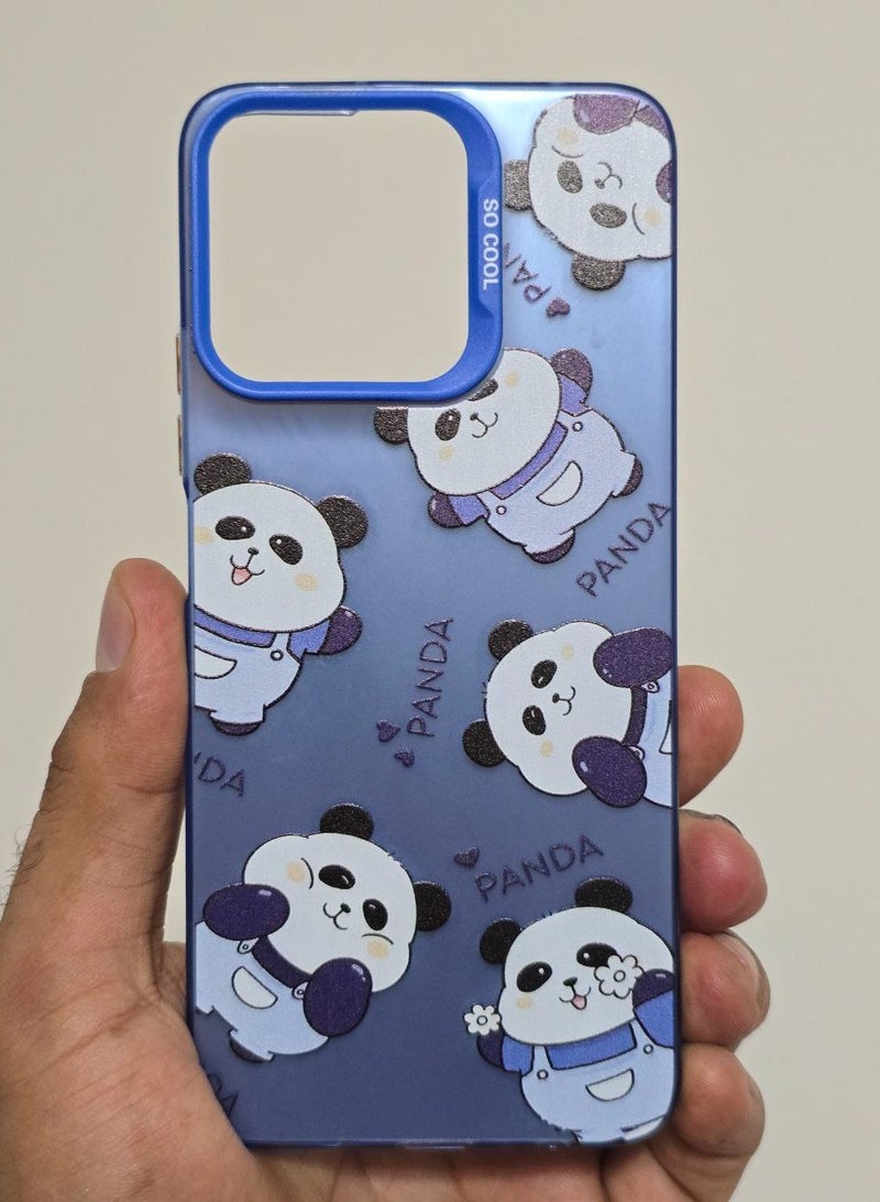 Cartoon Design Back Cover Compatible with  Phone Honor X7C - Image 1