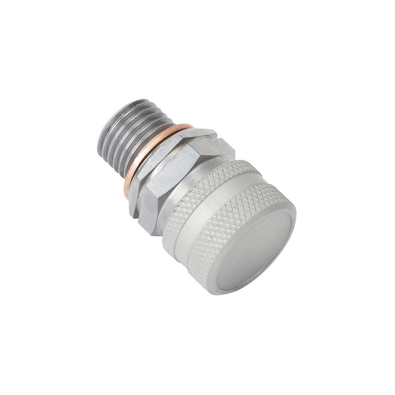 Stahlbus Oil Drain Valve Plug M14x125x12mm Steel CLEAN EASY NO TOOL Oil Change Includes Oil Drain Plug Washer Cap Connector Silicone Hose