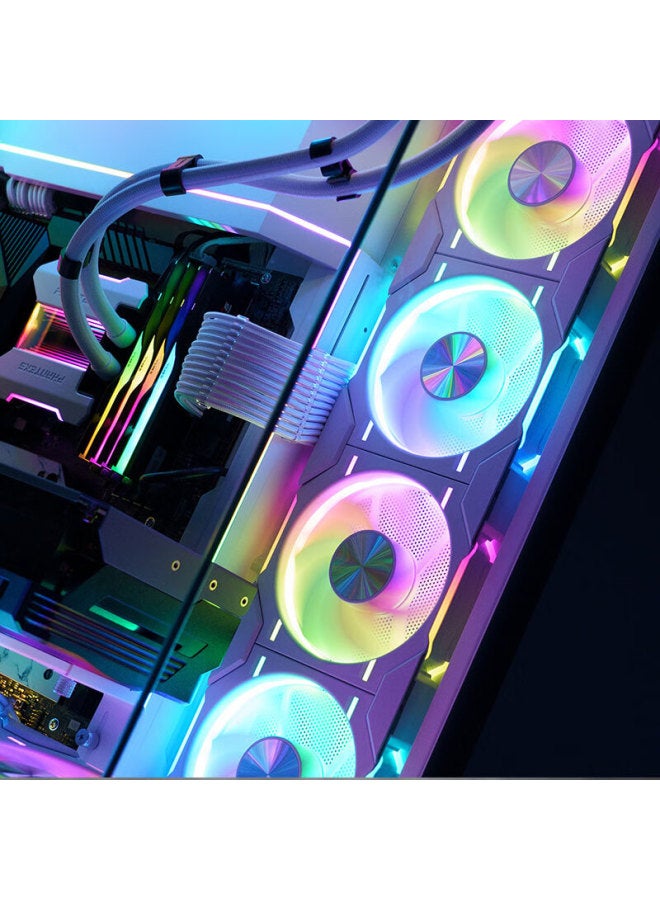 Phanteks D30 Building Block Edition Jingye 12cm Case Water Cooling Radiator Argb Temperature Control Fan - Image 5