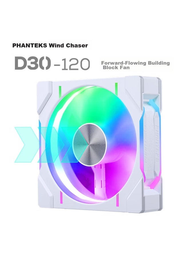 Phanteks D30 Building Block Edition Jingye 12cm Case Water Cooling Radiator Argb Temperature Control Fan - Image 1