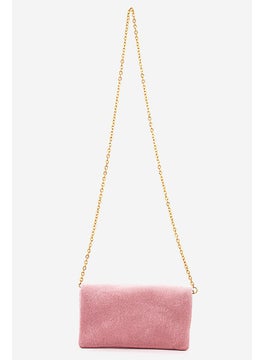 Women Velvet Cross Body Bag 19 L x 12 H x 1 W cm, Pink - pzsku/ZC72AE544238A29204740Z/45/_/1740492649/74af0478-2019-48f9-9955-a826250d122d