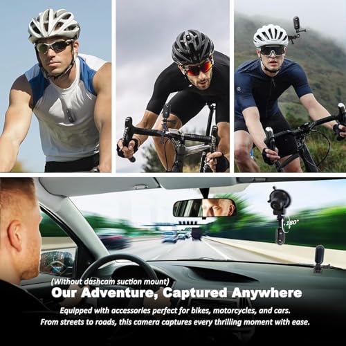 LaView 4K Mini Body Camera 128GB - Action Body Cam with Audio & Video- Thumb Hands Free Waterproof Recording Wearable Cameras - POV Worn Portable Personal Camcorder (Thumb Camera) - Image 3