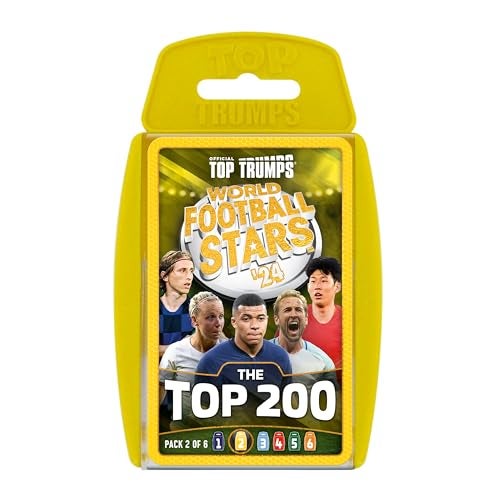 Top Trumps World Football Stars Top 200 Pack 2 Top Trumps Card Game - Image 1