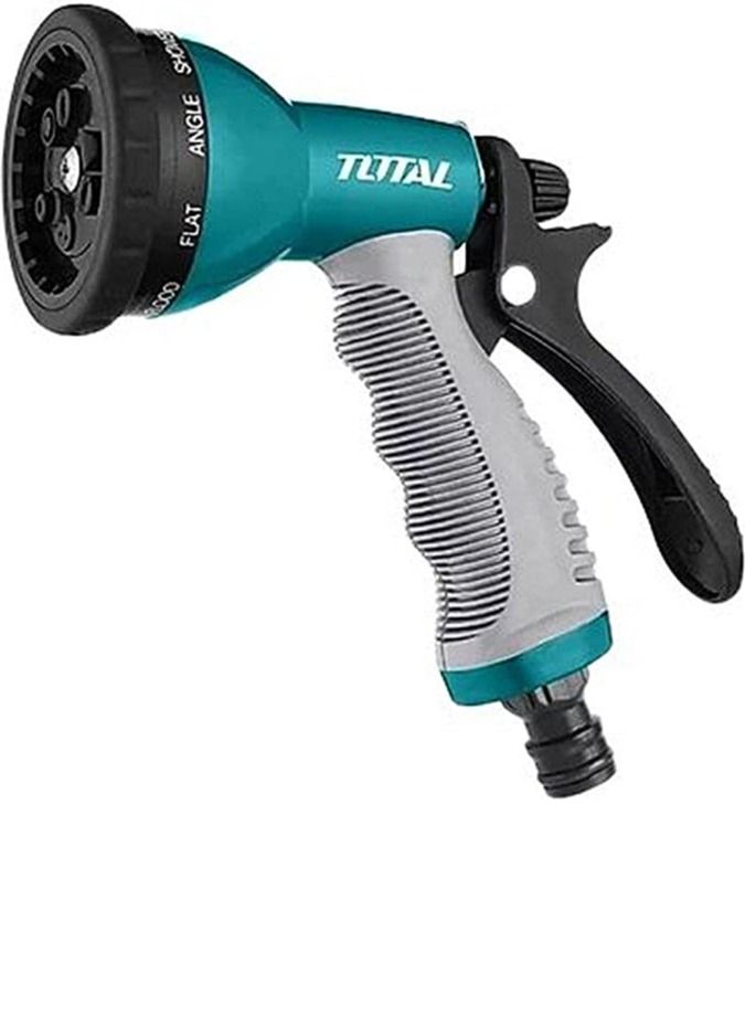 TOTAL Plastic Water Spray Trigger Nozzle 9 Patterns THWS010901 - Image 2