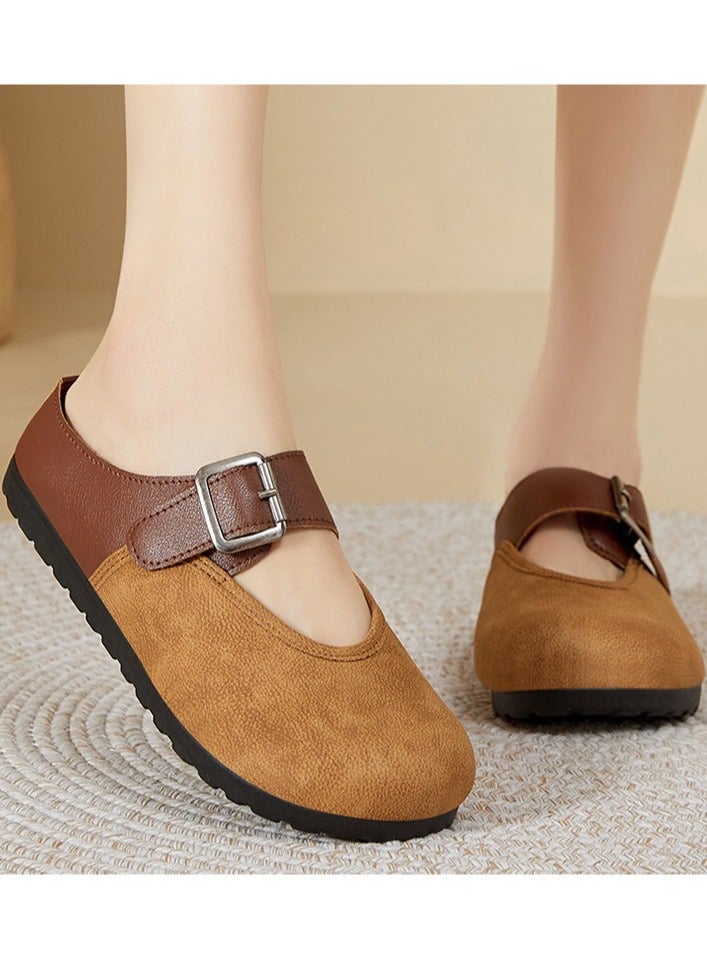 Women's Casual Buckle Shoes - Image 4