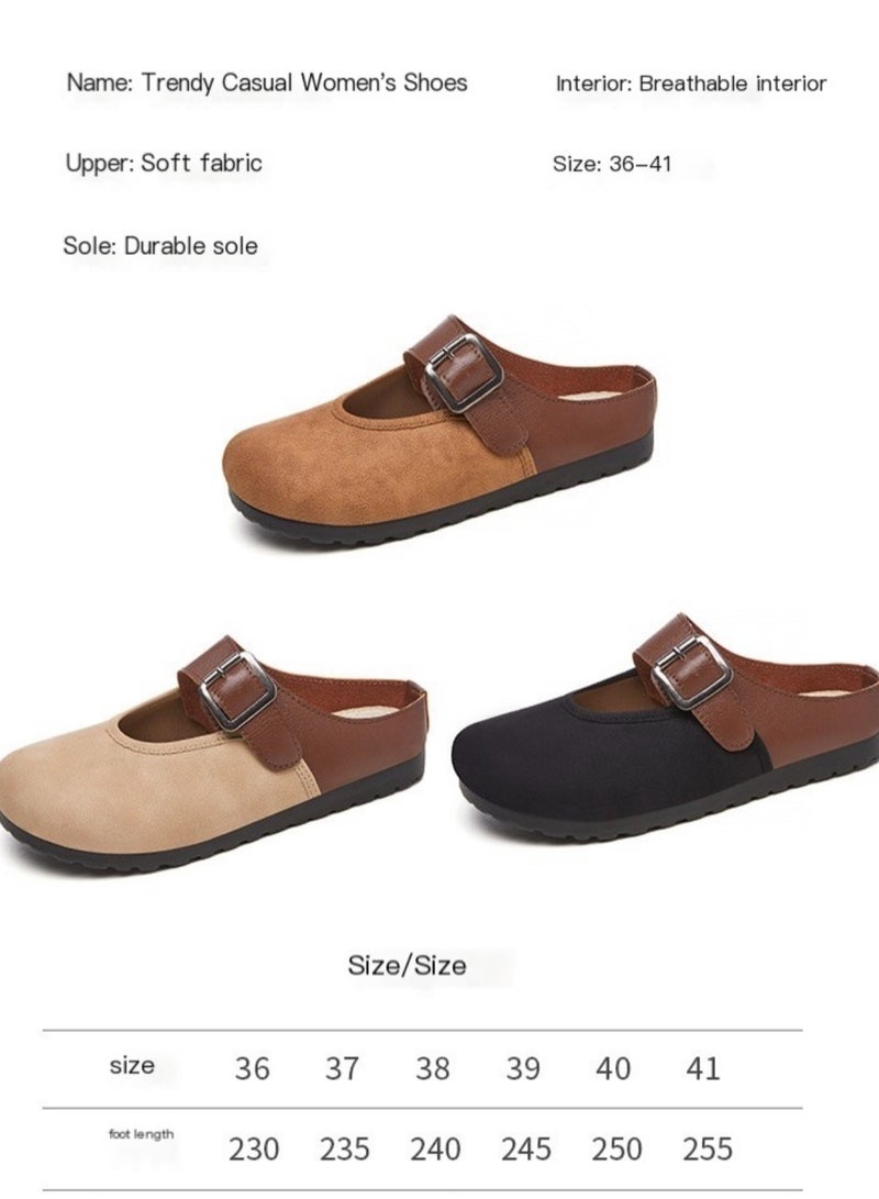 Women's Casual Buckle Shoes - Image 5