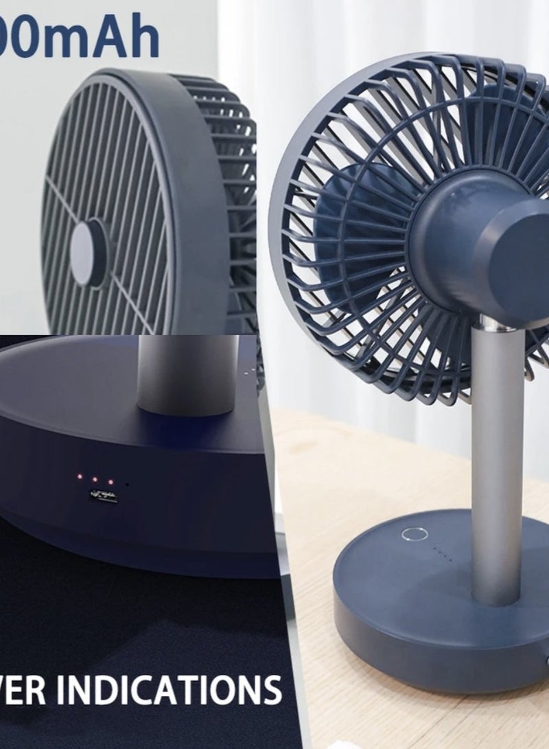 Loquat Portable Desk Fan 4 Speeds  - Image 1