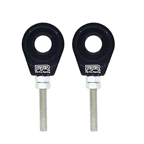 PPR PIT PRO RACING 2pcs 12mm Chain Adjusters Fits for XR50 CRF50 XR70 CRF70 70cc 110cc 125cc Pit Bike Scooter(Blue) - Image 1