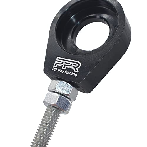 PPR PIT PRO RACING 2pcs 12mm Chain Adjusters Fits for XR50 CRF50 XR70 CRF70 70cc 110cc 125cc Pit Bike Scooter(Blue) - Image 5