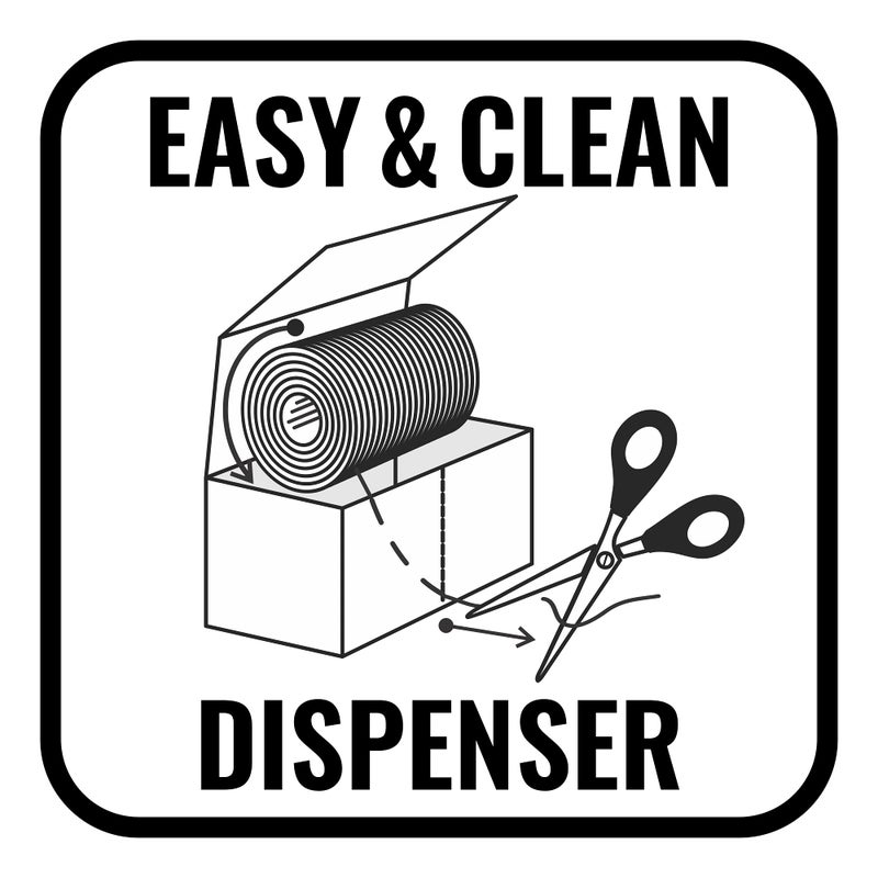 WAXAW 9-Ply Black Waxed Lacing Cord Twine With Dispenser Box 160 Lbs Tensile Strength (1-Roll) 500 Feet Spool 100% Polyester Cable Tie Down Usa Made - Image 4