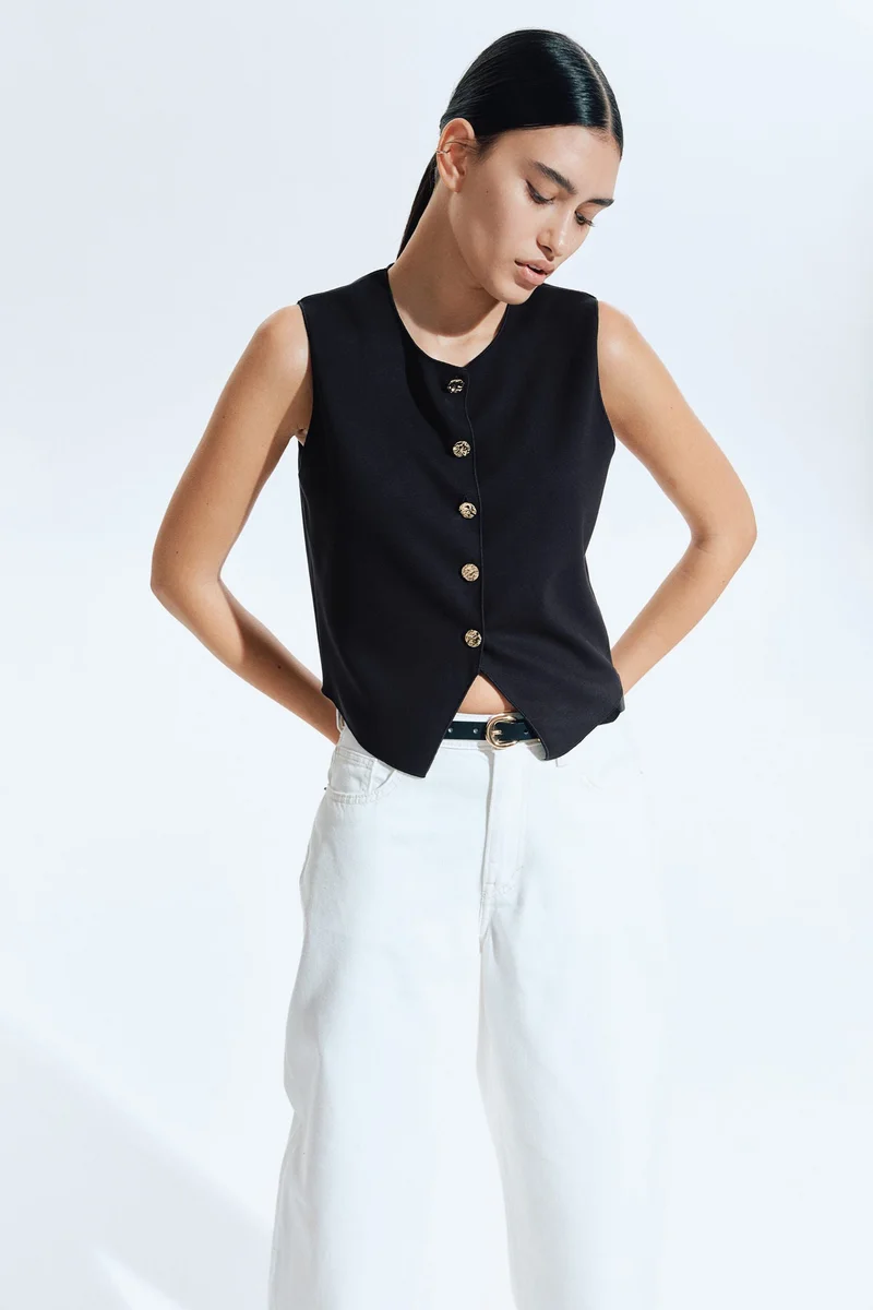 H&M Jersey waistcoat