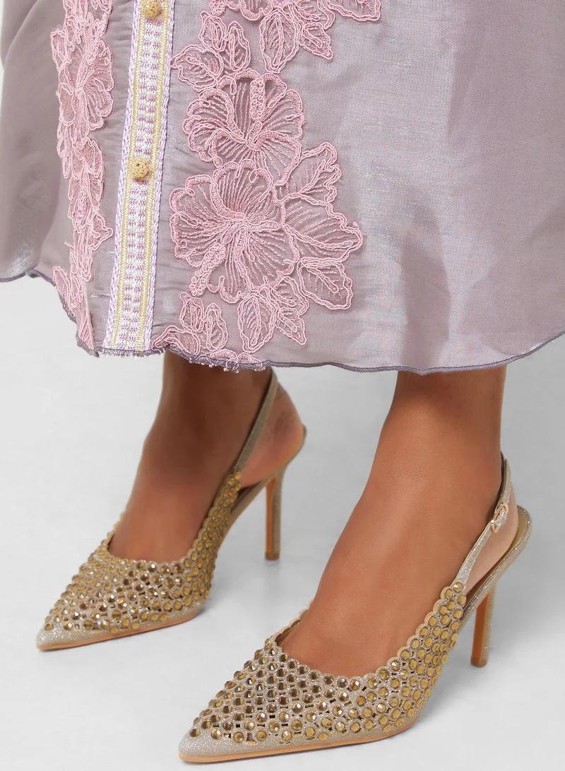 ايلا ليمتد اديشن Jewelled Pointed Pumps