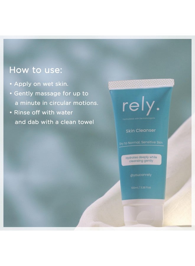 RELY+ Rely Skin Cleanser - Gentle Niacinamide & Glycerin Cleanser for Hydration, Skin Barrier Repair, & Pore-Minimizing, pH-Balanced, Sulfate-Free, Suitable for Sensitive to All Skin Types - Image 4