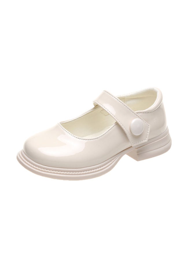 Kidsren's Four-season Princess Shoes, Girls' Shoes, Soft-soled Small Leather Shoes, Fashionable British Style Single Shoes, Little Girls' Korean Style Shoes