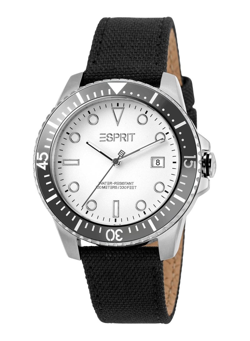 Esprit Nylon Analog Men's Wrist Watch ES1G303L0015 - Image 1