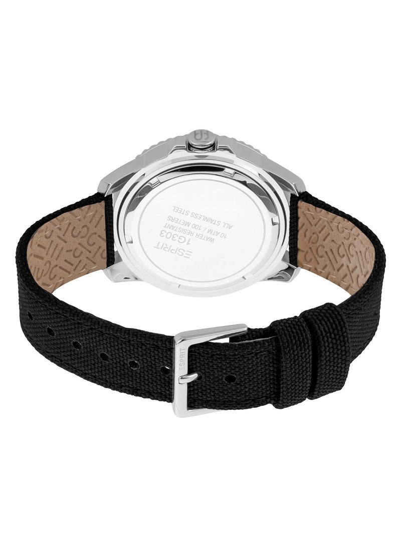 Esprit Nylon Analog Men's Wrist Watch ES1G303L0015 - Image 3