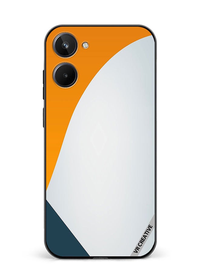 VR CREATIVE Protective Case Cover For Realme 10 Abstract Design Multicolour - Image 1