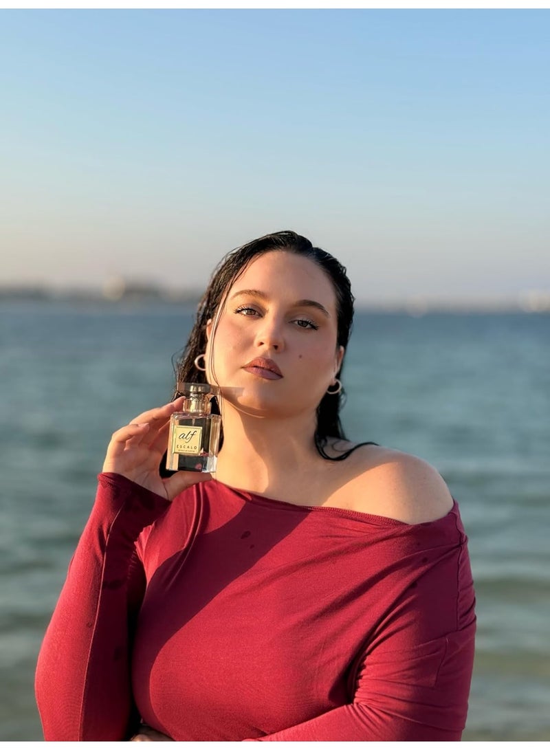 اسكالو ESCALO Purfume, Alf 50ml, Extrait de Parfum Long Lasting, Warm Amber, Creamy Sandalwood - Image 3