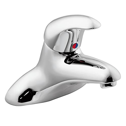 Moen 8413F12 Commercial Single Handle Lavatory Faucet without Drain 12 gpm Chrome - Image 1