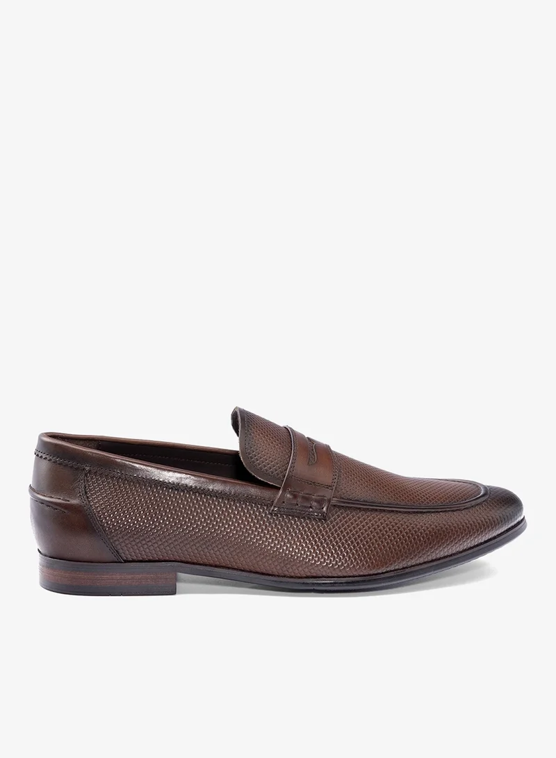 Bata Moc Toe Dress Loafer