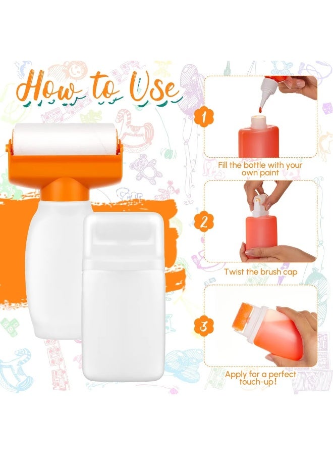 500g Wall Mending Putty with Built-In Roller Brush – Instant Wall Crack Repair Paste for Holes, Scratches & Stains – Fast Dry, Mold-Resistant, Wall Patch for Home Interior Fixing & Touch-Ups - Image 3