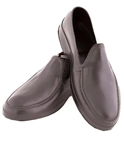 Tingley Weather Fashions 1900 Moccasin Dress Rubber Overshoe, Large, Black - Image 3