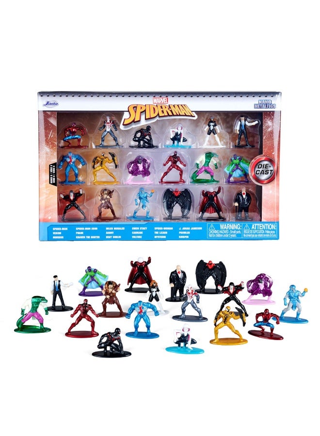 JADA مجموعة شخصيات الحركة المصنوعة من المعدن المصغر من جادا مارفل ويف 9 - 18 قطعة (4 سم) - Image 2