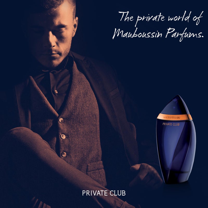 Mauboussin - Private Club 100ml (3.3 Fl Oz) - Eau de Parfum for Men - Woody & Oriental Scents - Image 2