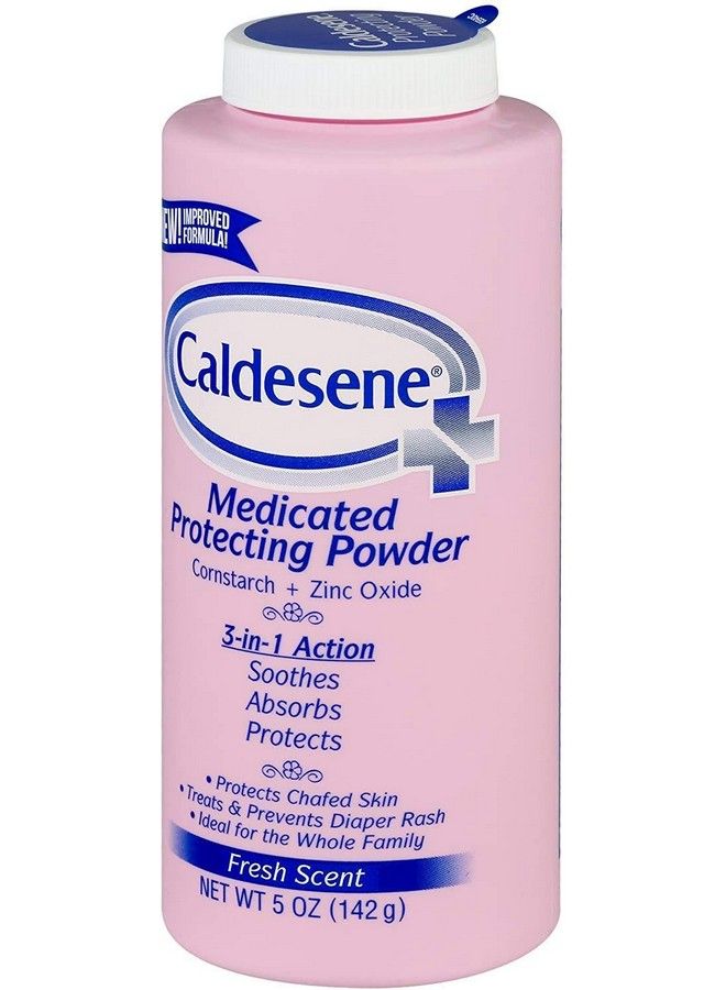 Caldesene Medicated Protecting Powder With Zinc Oxide & Cornstarch 5 Oz (Pack Of 5) - Image 5